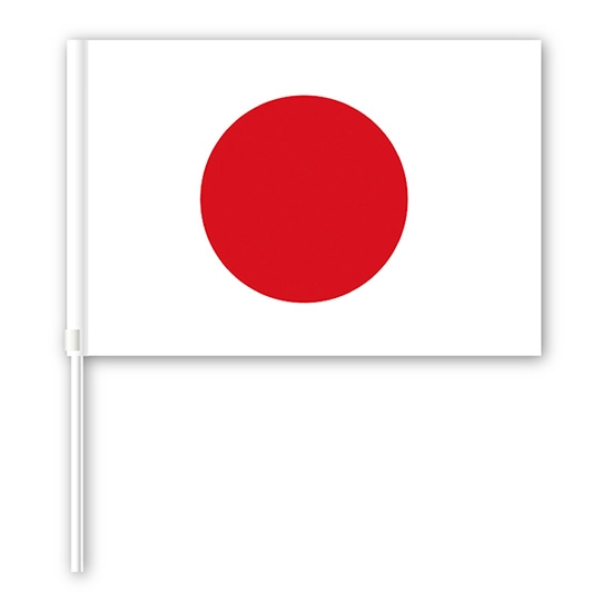 手旗 国旗 日本 Lサイズ No.69368