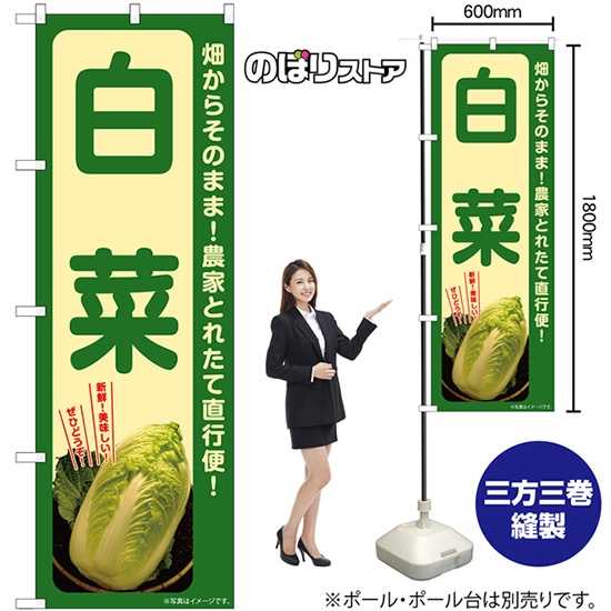 のぼり旗 白菜 SNB-7305