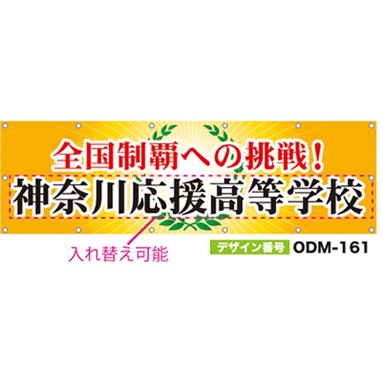 【別注】名入れ応援幕（横型） ODM-0161【受注生産】