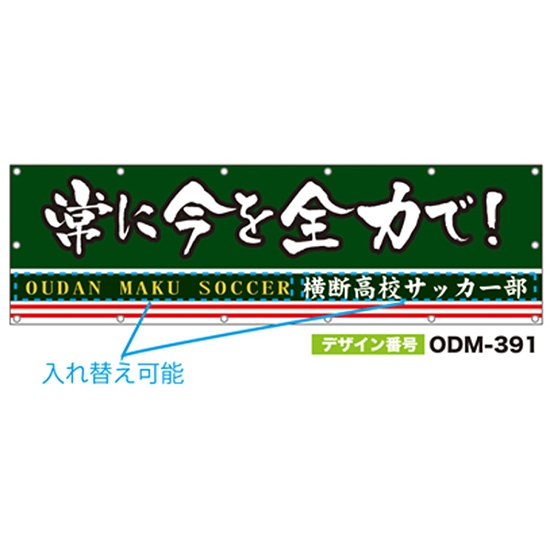 【別注】名入れ応援幕（横型） ODM-0391【受注生産】