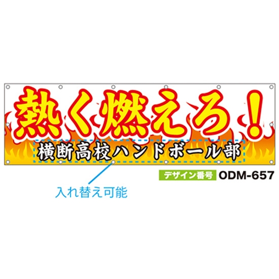 【別注】名入れ応援幕（横型） ODM-0657【受注生産】