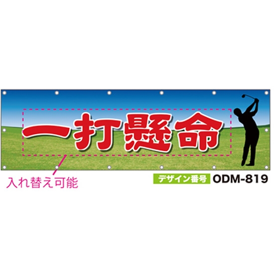 【別注】名入れ応援幕（横型） ODM-0819【受注生産】