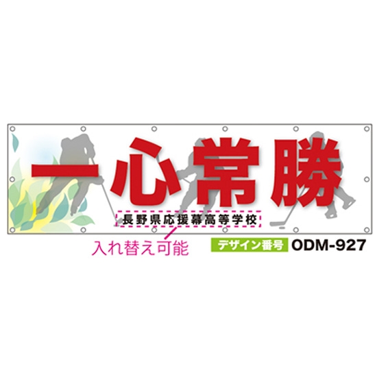 【別注】名入れ応援幕（横型） ODM-0927【受注生産】