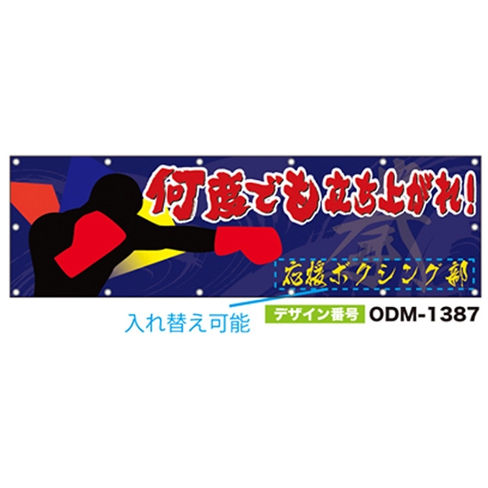 【別注】名入れ応援幕（横型） ODM-1387【受注生産】