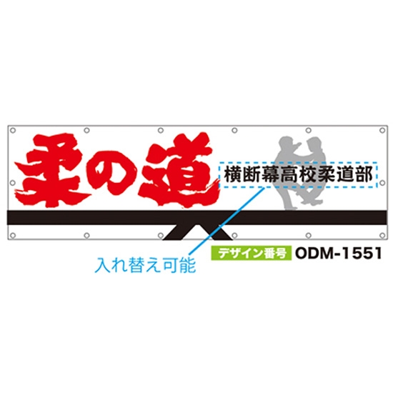 【別注】名入れ応援幕（横型） ODM-1551【受注生産】