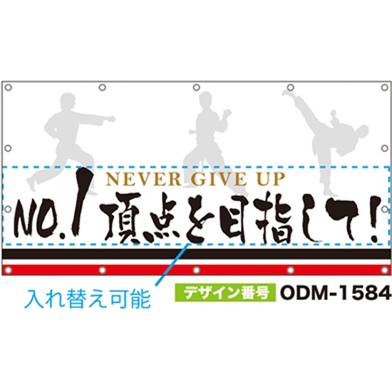 【別注】名入れ応援幕（四角型） ODM-1584【受注生産】