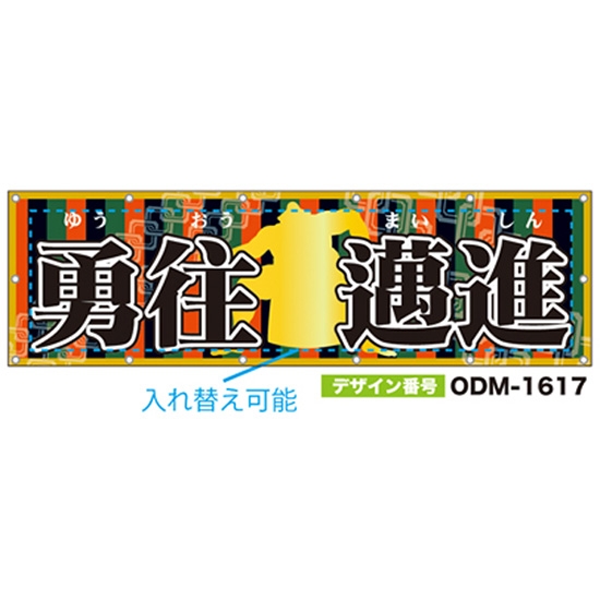 【別注】名入れ応援幕（横型） ODM-1617【受注生産】