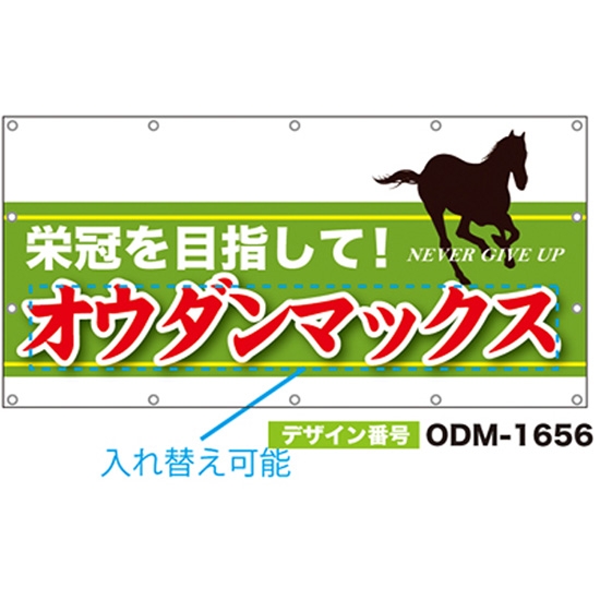 【別注】名入れ応援幕（四角型） ODM-1656【受注生産】