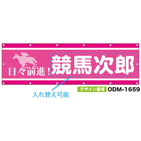 【別注】名入れ応援幕（横型） ODM-1659【受注生産】