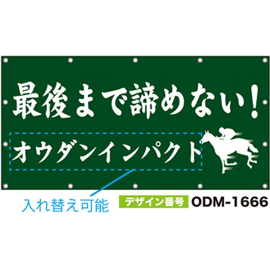 【別注】名入れ応援幕（四角型） ODM-1666【受注生産】