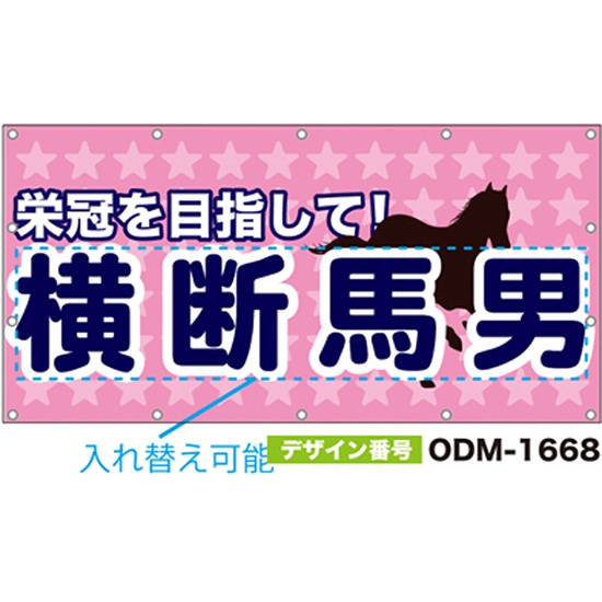 【別注】名入れ応援幕（四角型） ODM-1668【受注生産】