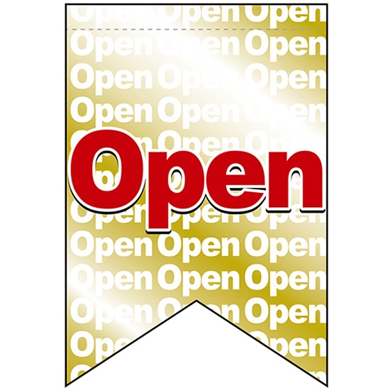 変型タペストリー (リボンカット) Open オープン No.69396