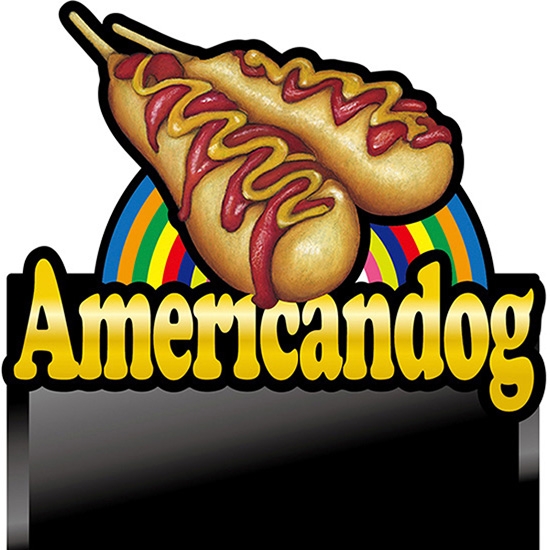 デコレーションパネル Americandog アメリカンドッグ No.63458