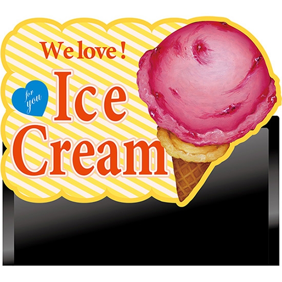 デコレーションパネル Ice Cream アイスクリーム No.63467