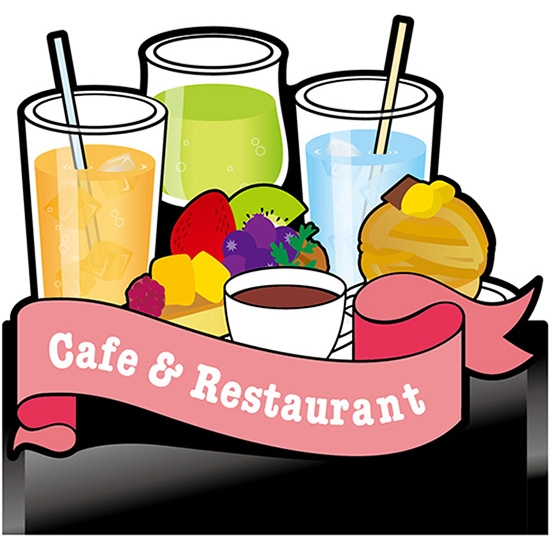 デコレーションパネル パン カフェ cafe & Restaurant カフェ＆レストラン No.63473