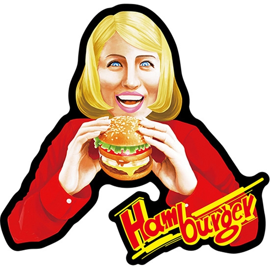 デコレーションパネル Hamburger ハンバーガー No.67831